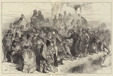 A Sketch at the International Boat-Race